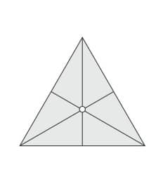 Slunečník trojúhelník