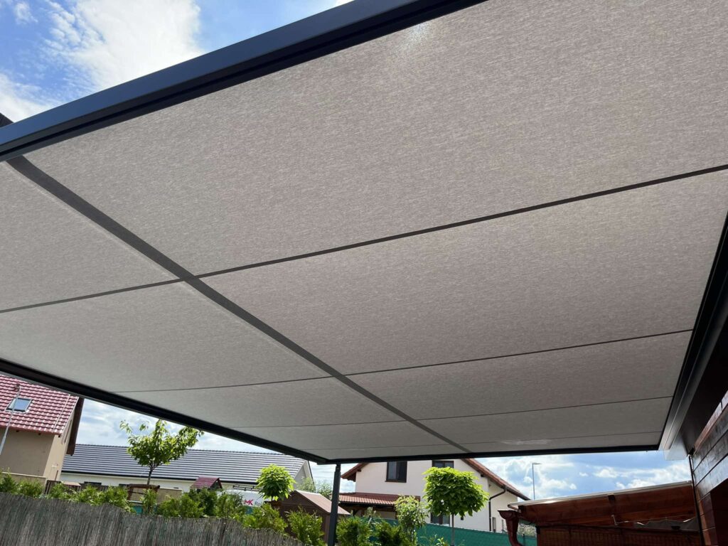 montáž P20 Rakovník detail látky