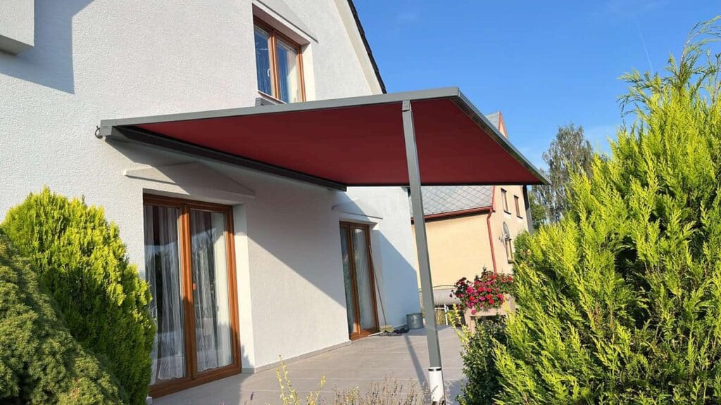 montáž pergolové markýzy P20 Třemšín