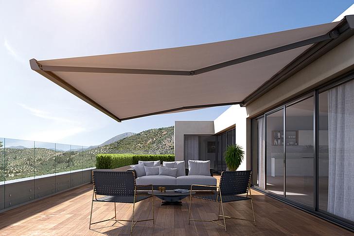 markýza na velký balkon