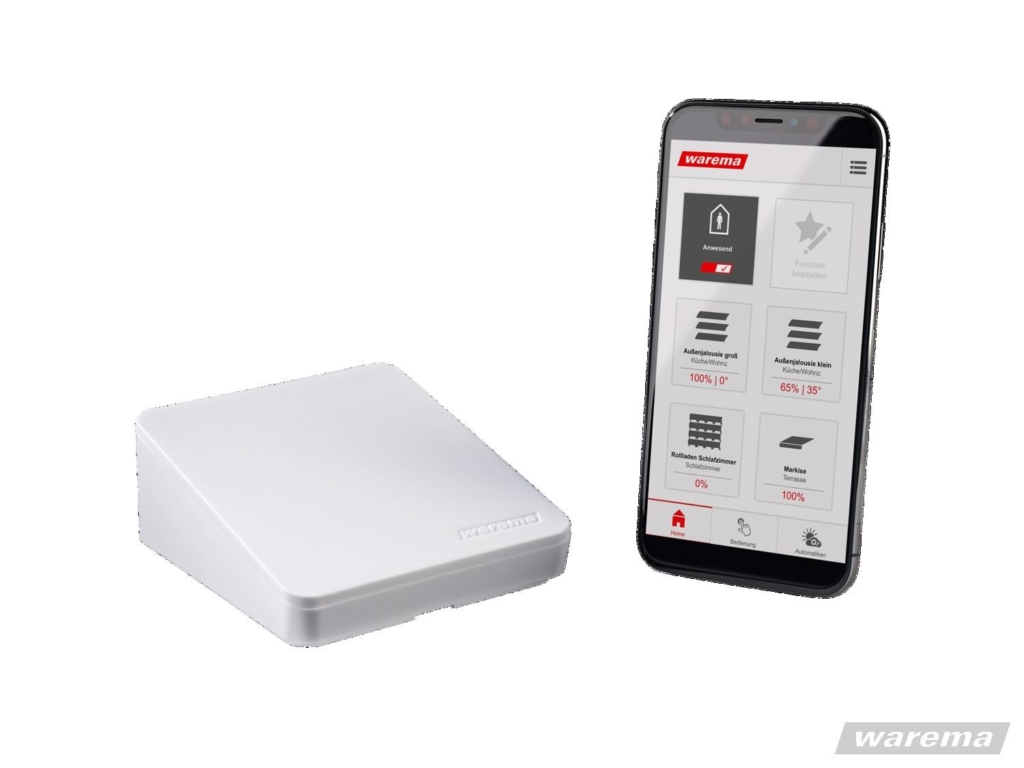 WAREMA WMS WebControl pro – ovládání stínění telefonem