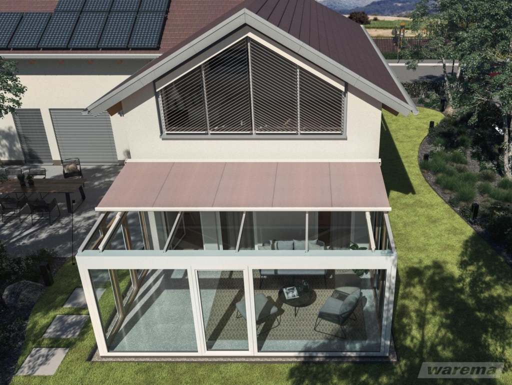 Elektricky ovládaná markýza WAREMA Climara W7