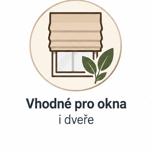 Ikona římských rolet pro okna a dveře